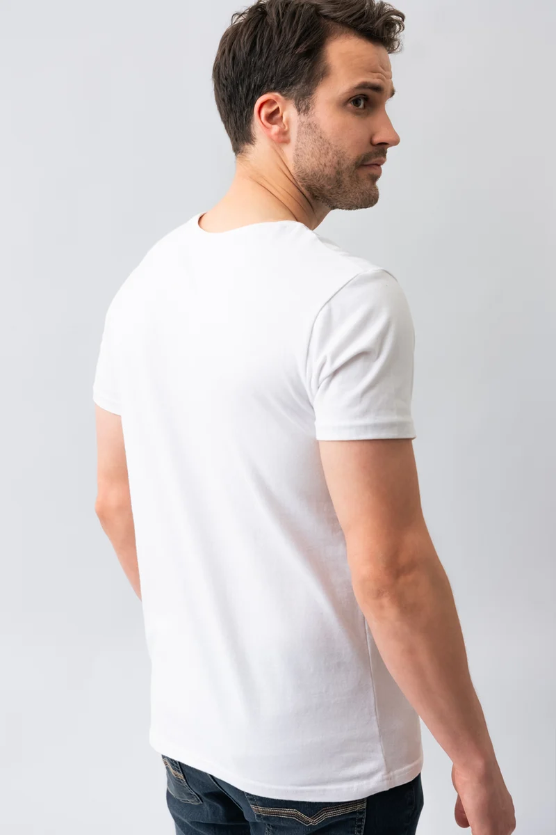 T-shirt uni en coton biologique