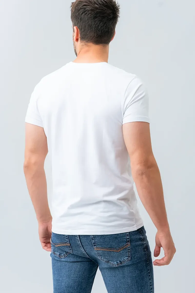 T-shirt uni en coton biologique