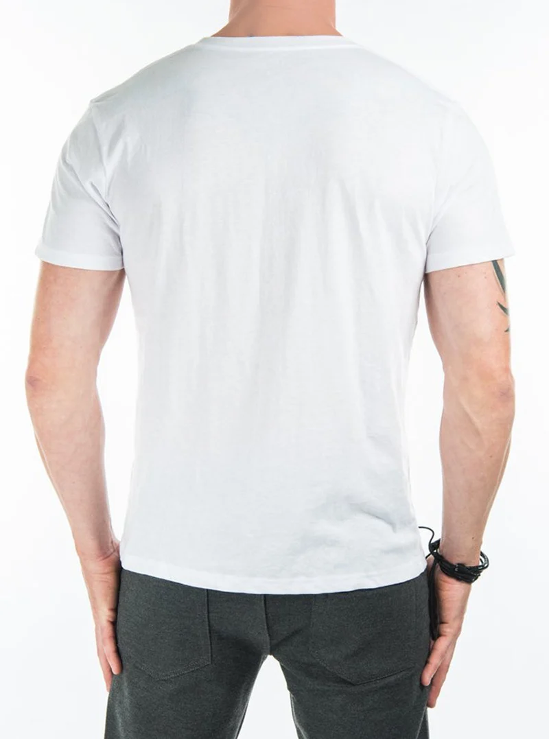 T-shirt basique avec col en V