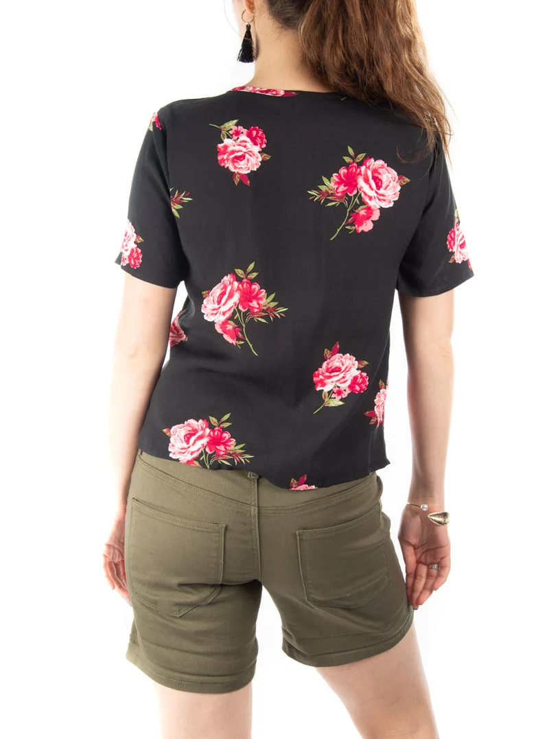 Blouse cache-cœur