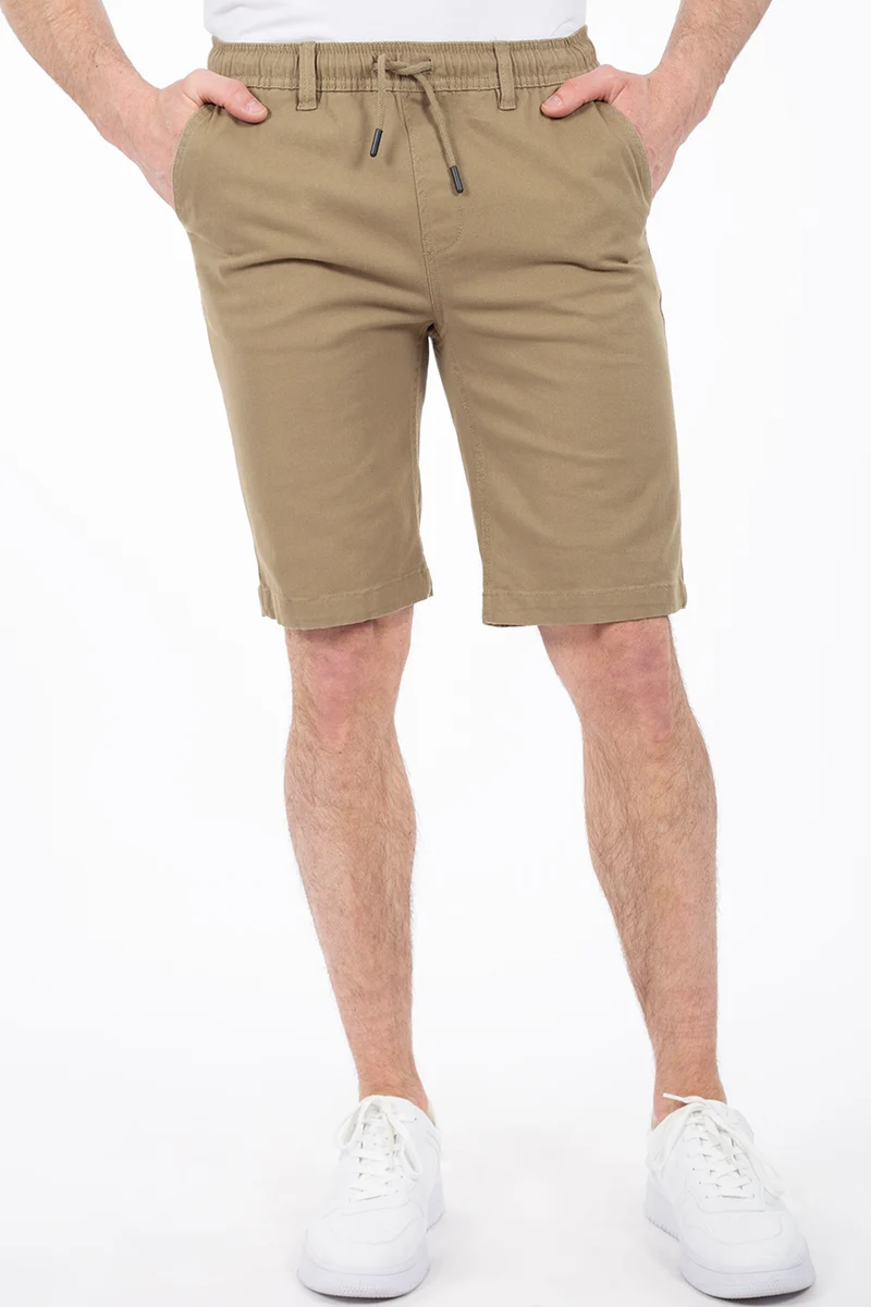 Bermuda uni taille confort | 4 couleurs