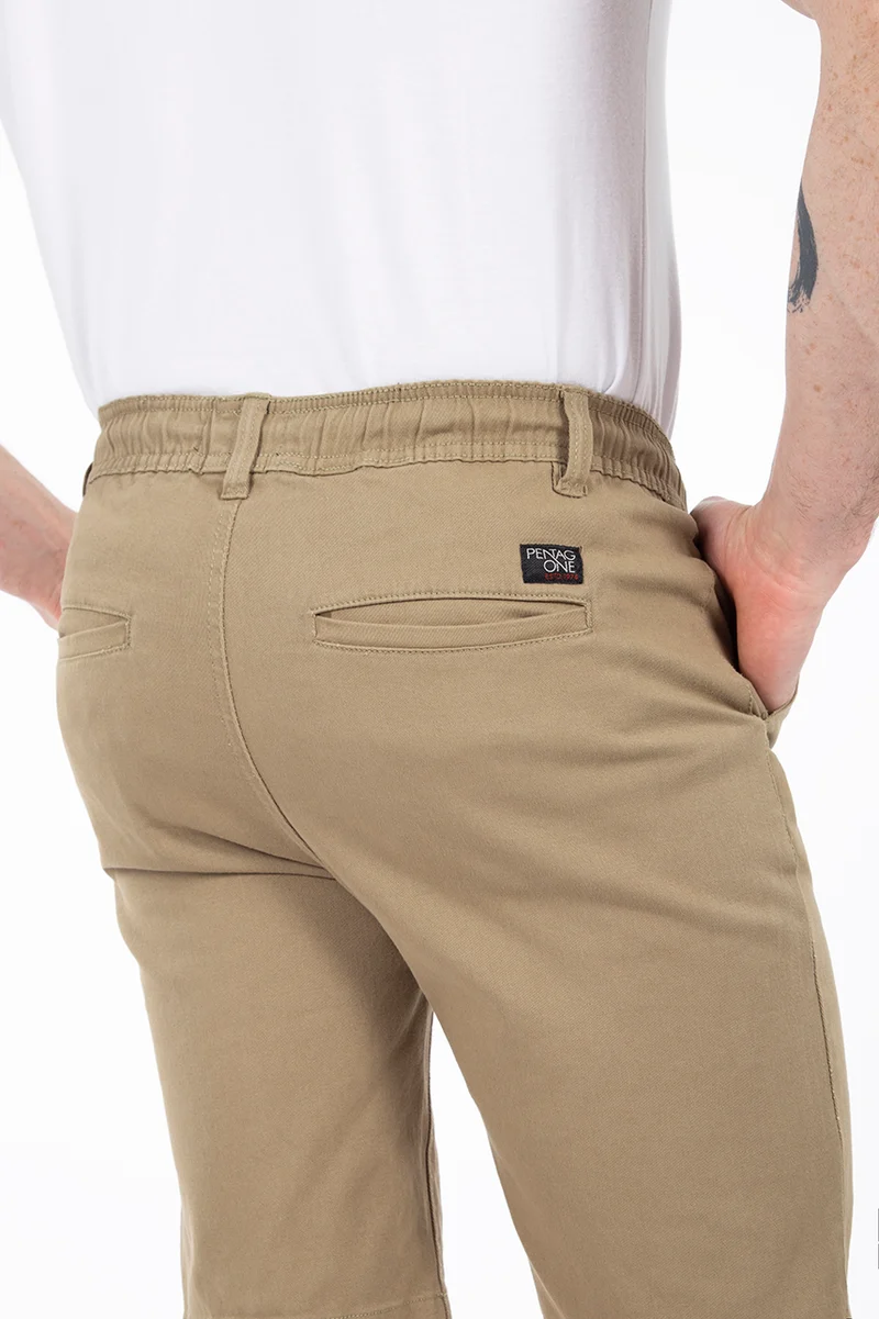 Bermuda uni taille confort | 4 couleurs