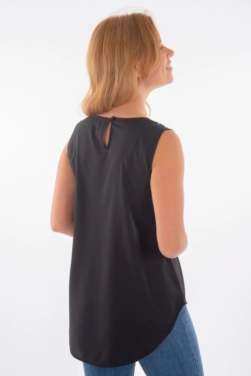 Camisole détails métalliques