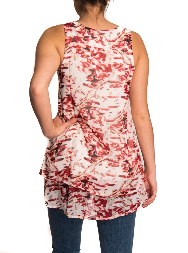 Camisole Pentagone en chiffon