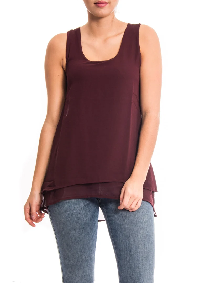 Camisole Pentagone en chiffon